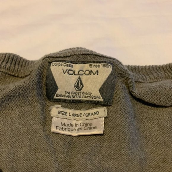Volcom men's v-neck sweater - Picture 4 of 5